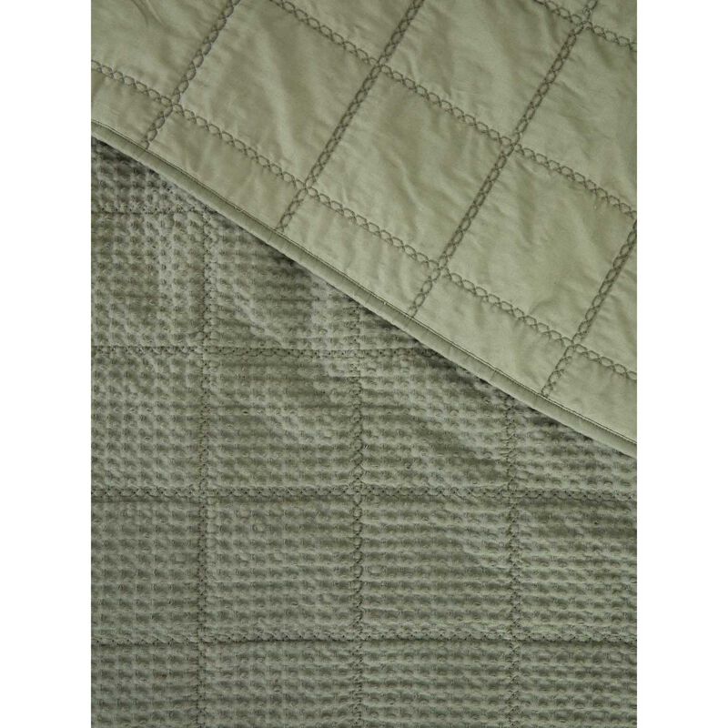 Wallace Cotton Sloane Cotton Waffle Quilt image number 1